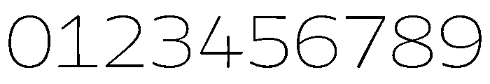Chidori Wide ExtraLight Font OTHER CHARS