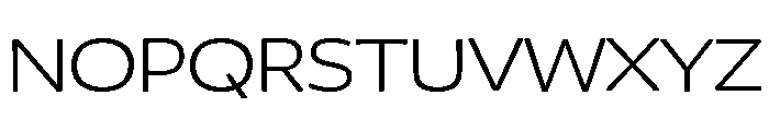 Chidori Wide Light Font UPPERCASE