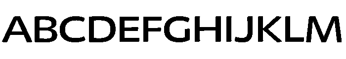 Chidori Wide Medium Font UPPERCASE