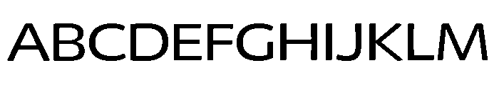 Chidori Wide Regular Font UPPERCASE