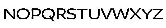 Chidori Wide Regular Font UPPERCASE