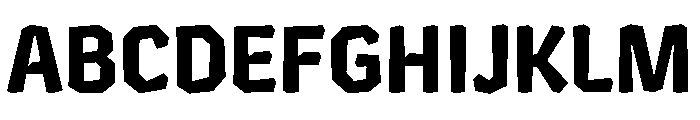 Chikki Devanagari Bold Font UPPERCASE