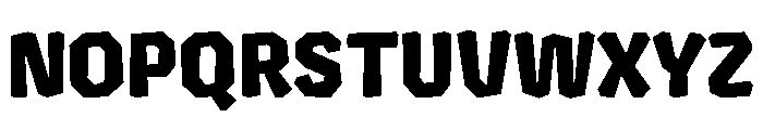Chikki Devanagari Heavy Font UPPERCASE