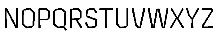 Chikki Devanagari Light Font UPPERCASE