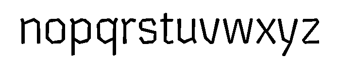 Chikki Devanagari Light Font LOWERCASE