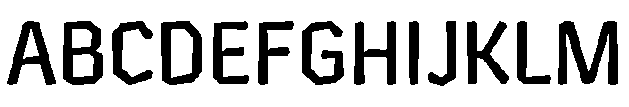 Chikki Devanagari Medium Font UPPERCASE
