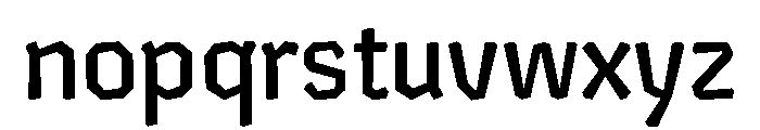Chikki Devanagari Medium Font LOWERCASE