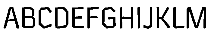 Chikki Devanagari Regular Font UPPERCASE