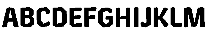 Chikki Gurmukhi Bold Font UPPERCASE