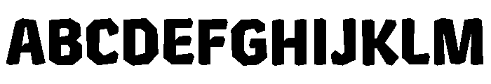 Chikki Gurmukhi Heavy Font UPPERCASE