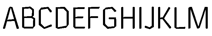 Chikki Gurmukhi Light Font UPPERCASE