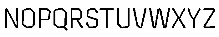 Chikki Gurmukhi Light Font UPPERCASE
