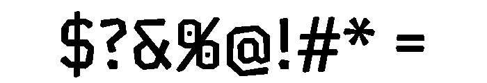 Chikki Gurmukhi Medium Font OTHER CHARS