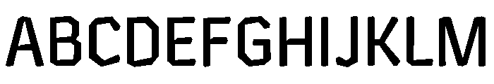 Chikki Gurmukhi Medium Font UPPERCASE