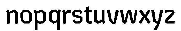Chikki Gurmukhi Medium Font LOWERCASE