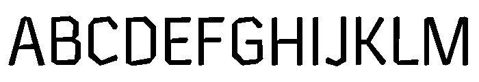 Chikki Gurmukhi Regular Font UPPERCASE