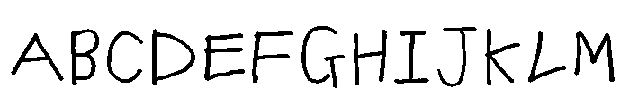 Chilgok Regular Font UPPERCASE
