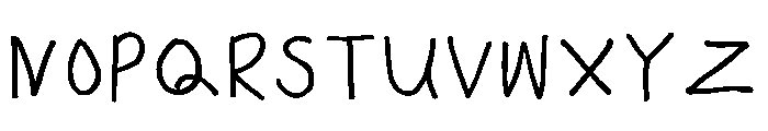Chilgok Regular Font UPPERCASE