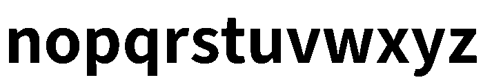 Chiron Hei Hk Bold Font LOWERCASE