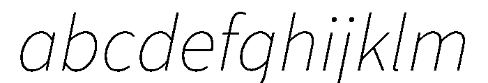 Chiron Hei Hk Extra Light Italic FONT
