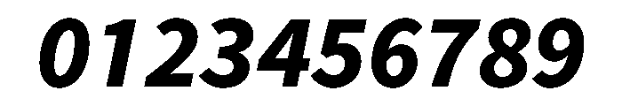 Chiron Hei Hk Heavy Italic Font OTHER CHARS