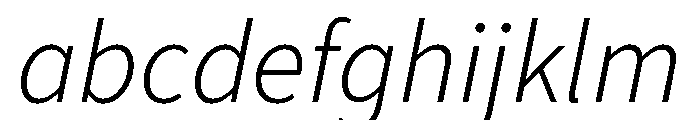 Chiron Hei Hk Light Italic FONT
