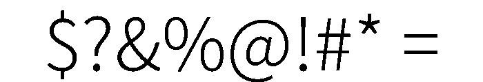 Chiron Hei Hk Light Font OTHER CHARS