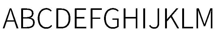 Chiron Hei Hk Light Font UPPERCASE