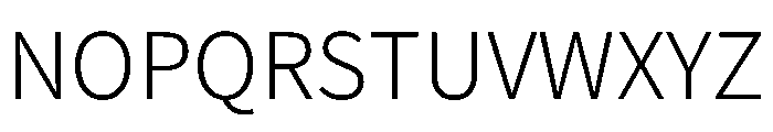 Chiron Hei Hk Light Font UPPERCASE