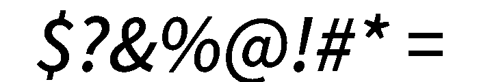 Chiron Hei Hk Medium Italic Font OTHER CHARS