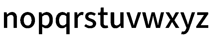 Chiron Hei Hk Medium Font LOWERCASE