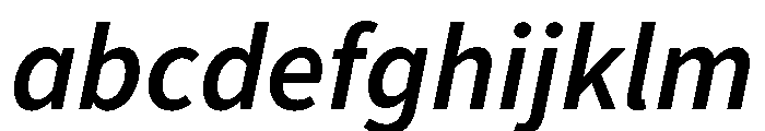 Chiron Hei Hk Semibold Italic FONT