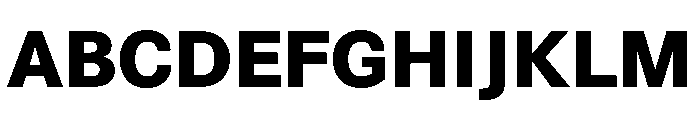 Chivo Extra Bold Font UPPERCASE