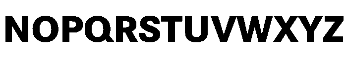 Chivo Extra Bold Font UPPERCASE