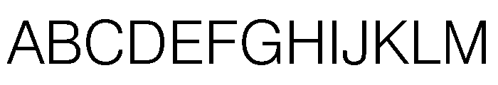 Chivo Extra Light Font UPPERCASE