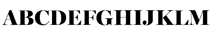 Chloe Extra Bold Font UPPERCASE