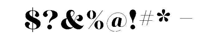 Chloe Regular Font OTHER CHARS