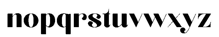 Chloe Regular Font LOWERCASE