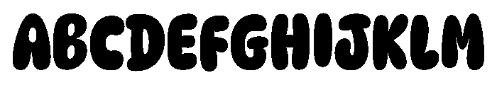 Chupilca Bold Font UPPERCASE