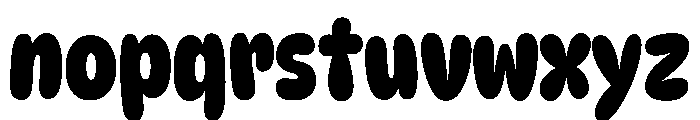 Chupilca Bold Font LOWERCASE