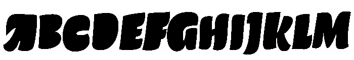Chupilca Fat Font UPPERCASE