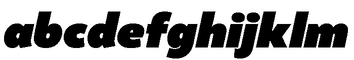 Chupilca Heavy Italic FONT