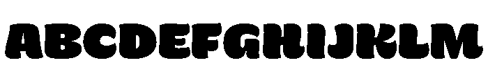 Chupilca Heavy Font UPPERCASE