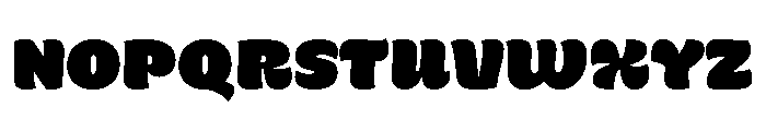 Chupilca Heavy Font UPPERCASE