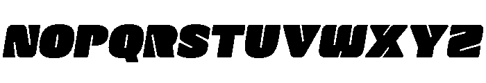 Chupilca Italic Font UPPERCASE