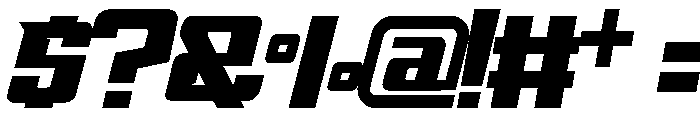 CHAMPSTERS Italic Font OTHER CHARS