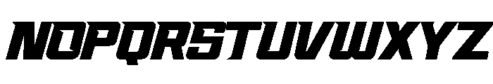 CHAMPSTERS Italic Font LOWERCASE