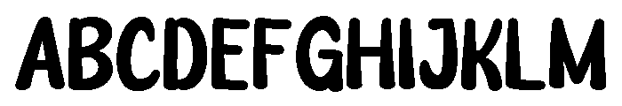 CHANADA-Regular Font UPPERCASE