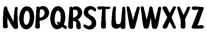 CHANADA-Regular Font UPPERCASE