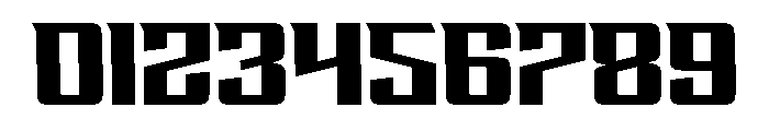 CHASERS-Regular Font OTHER CHARS